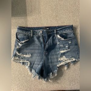 Fashion nova high waisted jean shorts